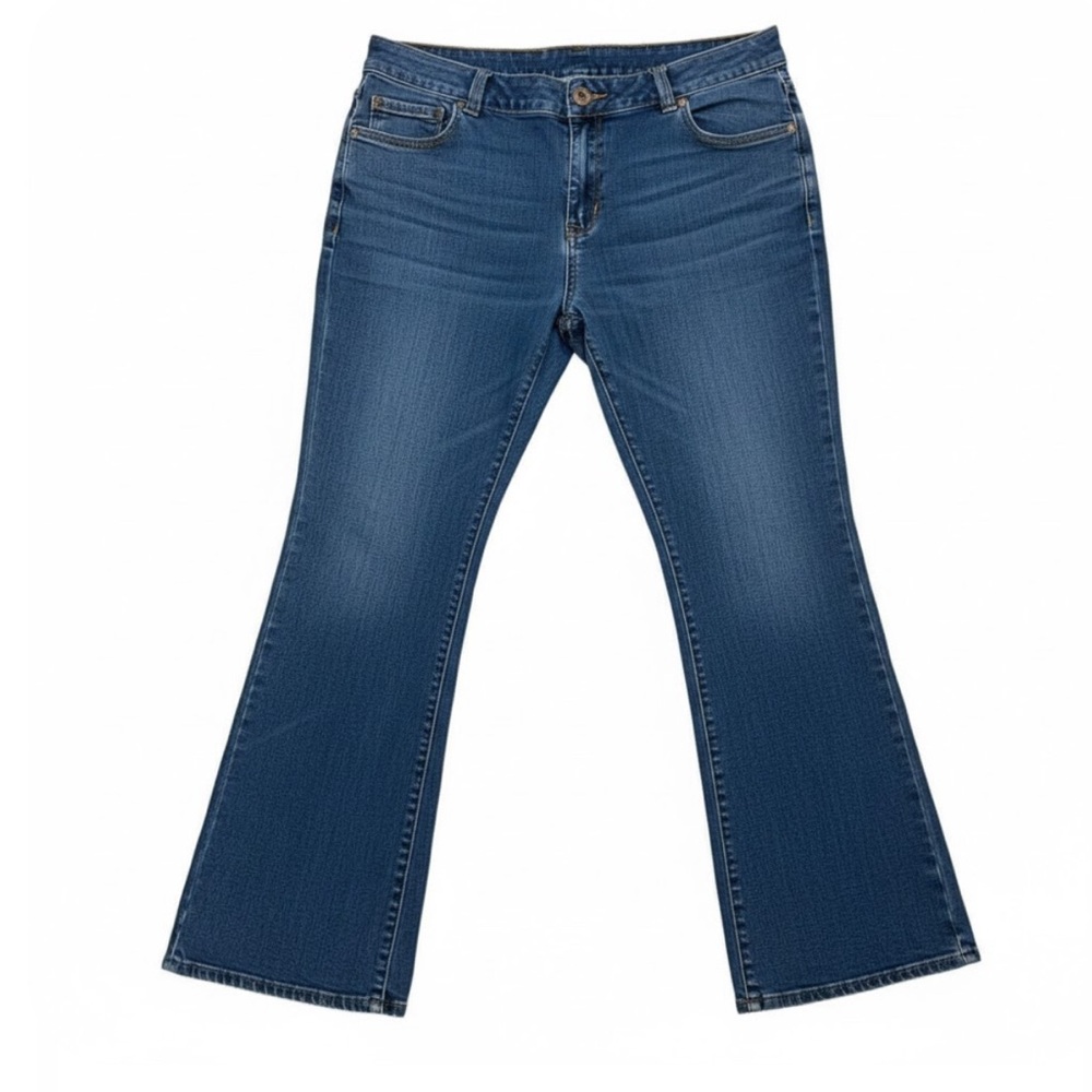 Lane Bryant Genius Fit Slim Boot Cut Jeans